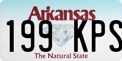 AR license plate 199KPS