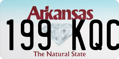 AR license plate 199KQC