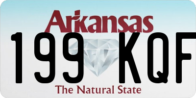 AR license plate 199KQF