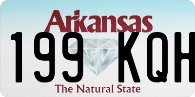 AR license plate 199KQH