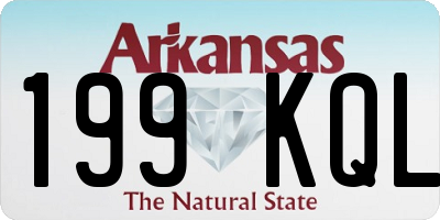 AR license plate 199KQL