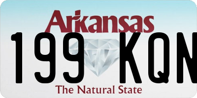 AR license plate 199KQN