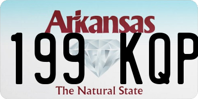 AR license plate 199KQP