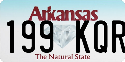 AR license plate 199KQR