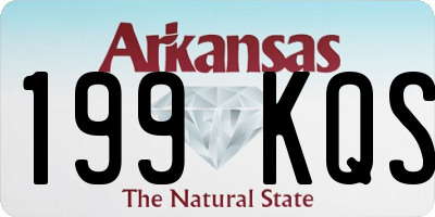 AR license plate 199KQS