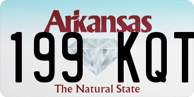 AR license plate 199KQT