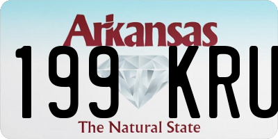 AR license plate 199KRU