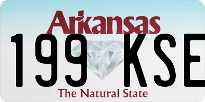 AR license plate 199KSE