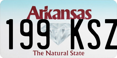 AR license plate 199KSZ