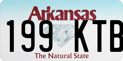 AR license plate 199KTB