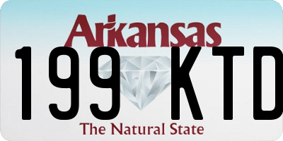 AR license plate 199KTD