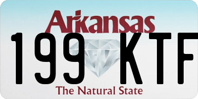 AR license plate 199KTF
