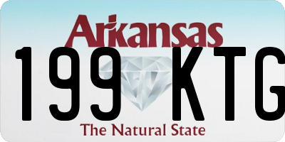 AR license plate 199KTG