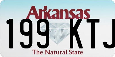 AR license plate 199KTJ