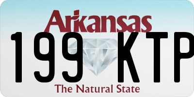 AR license plate 199KTP