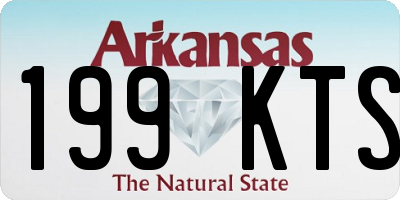 AR license plate 199KTS