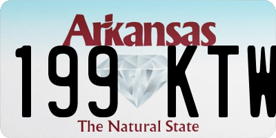 AR license plate 199KTW