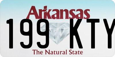 AR license plate 199KTY