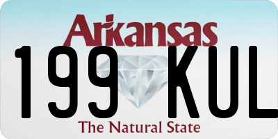 AR license plate 199KUL