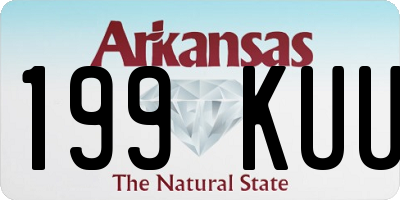 AR license plate 199KUU