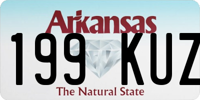AR license plate 199KUZ