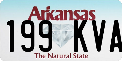 AR license plate 199KVA