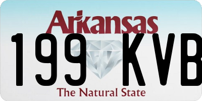 AR license plate 199KVB