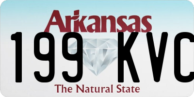AR license plate 199KVC