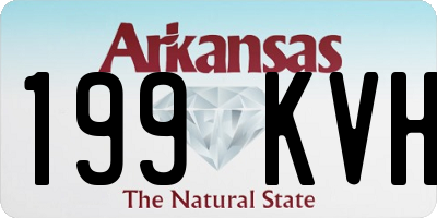 AR license plate 199KVH
