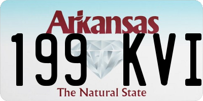 AR license plate 199KVI