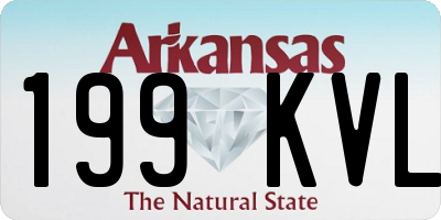 AR license plate 199KVL