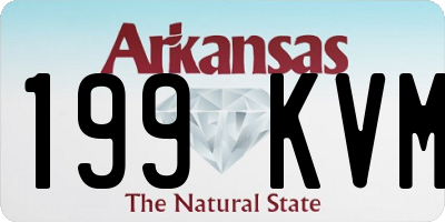 AR license plate 199KVM