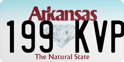 AR license plate 199KVP