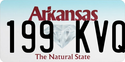 AR license plate 199KVQ