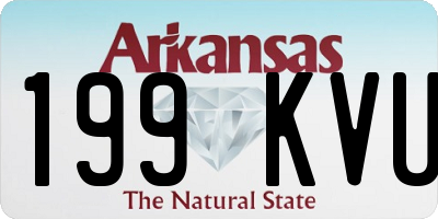 AR license plate 199KVU