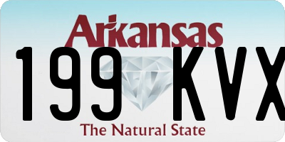 AR license plate 199KVX