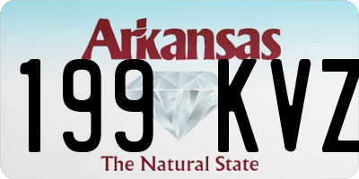 AR license plate 199KVZ