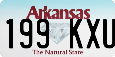 AR license plate 199KXU