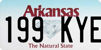 AR license plate 199KYE