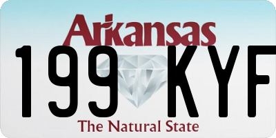 AR license plate 199KYF