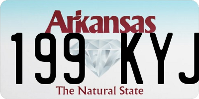 AR license plate 199KYJ