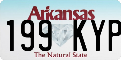 AR license plate 199KYP