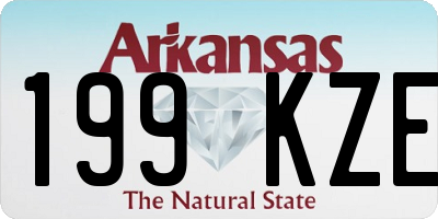 AR license plate 199KZE