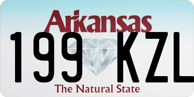 AR license plate 199KZL