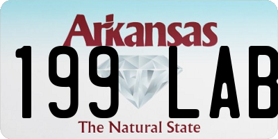 AR license plate 199LAB