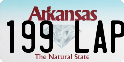 AR license plate 199LAP