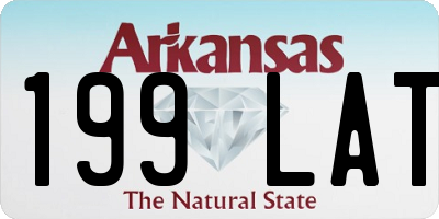 AR license plate 199LAT