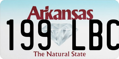 AR license plate 199LBC