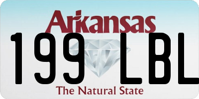 AR license plate 199LBL