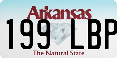 AR license plate 199LBP